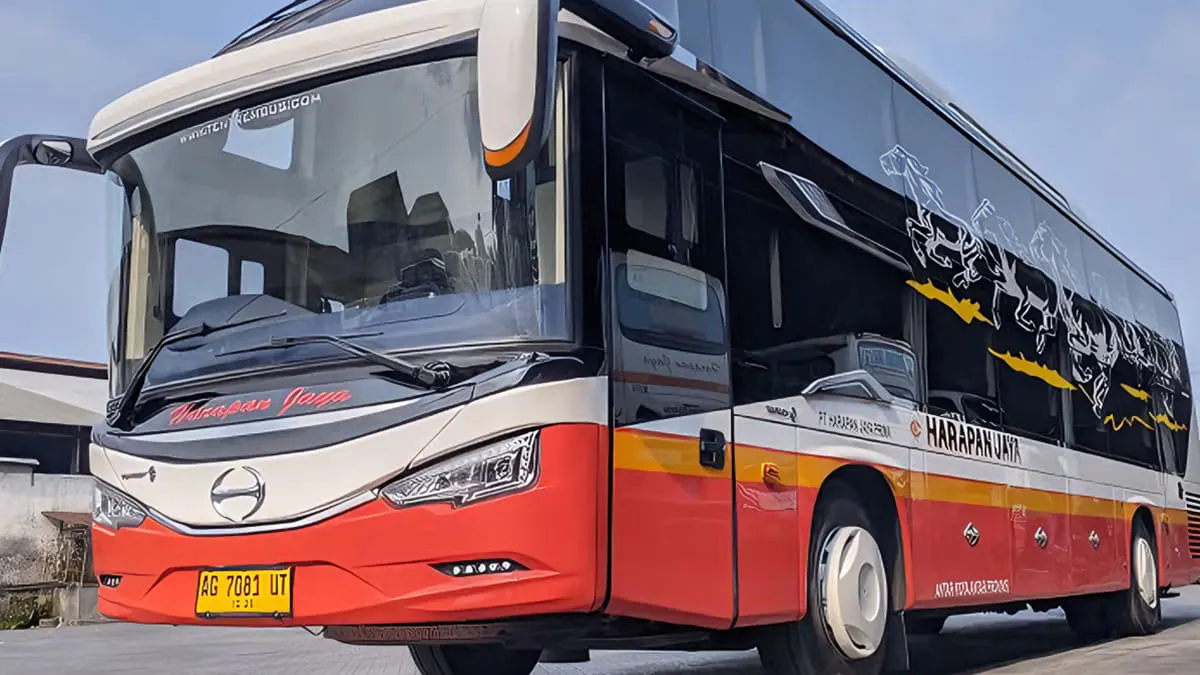 Eksterior Big Bus Rental Mobil Bandung Eksterior Big Bus Rental Mobil Bandung