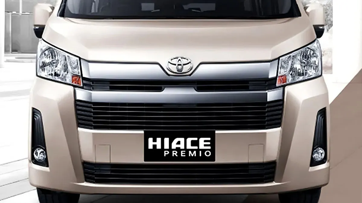 Eksterior Hiace Premio VIP Rental Mobil Bandung