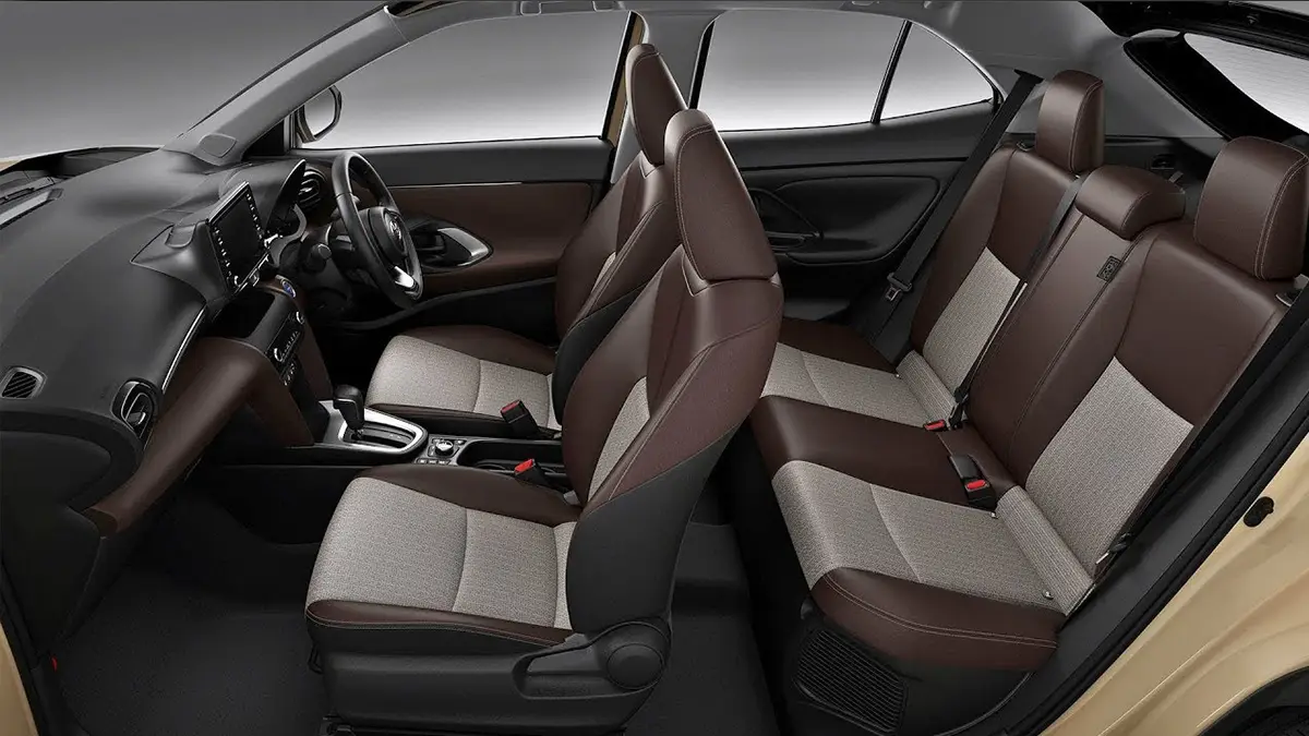 Toyota Yaris Interior Rental Mobil Bandung
