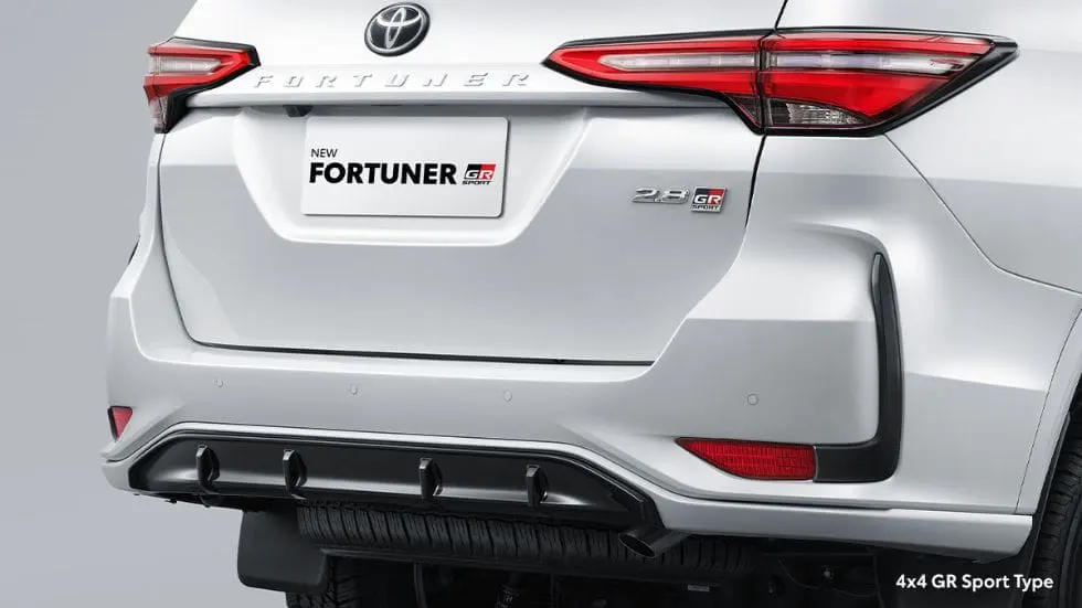 Bumper Rental Mobil Fortuner GR Bandung