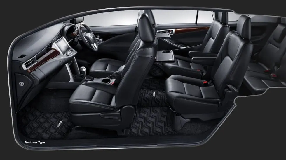 Interior Rental Mobil Innova Venturer Bandung