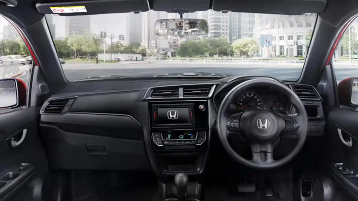 Dashboard Honda Brio Rental Mobil Solo