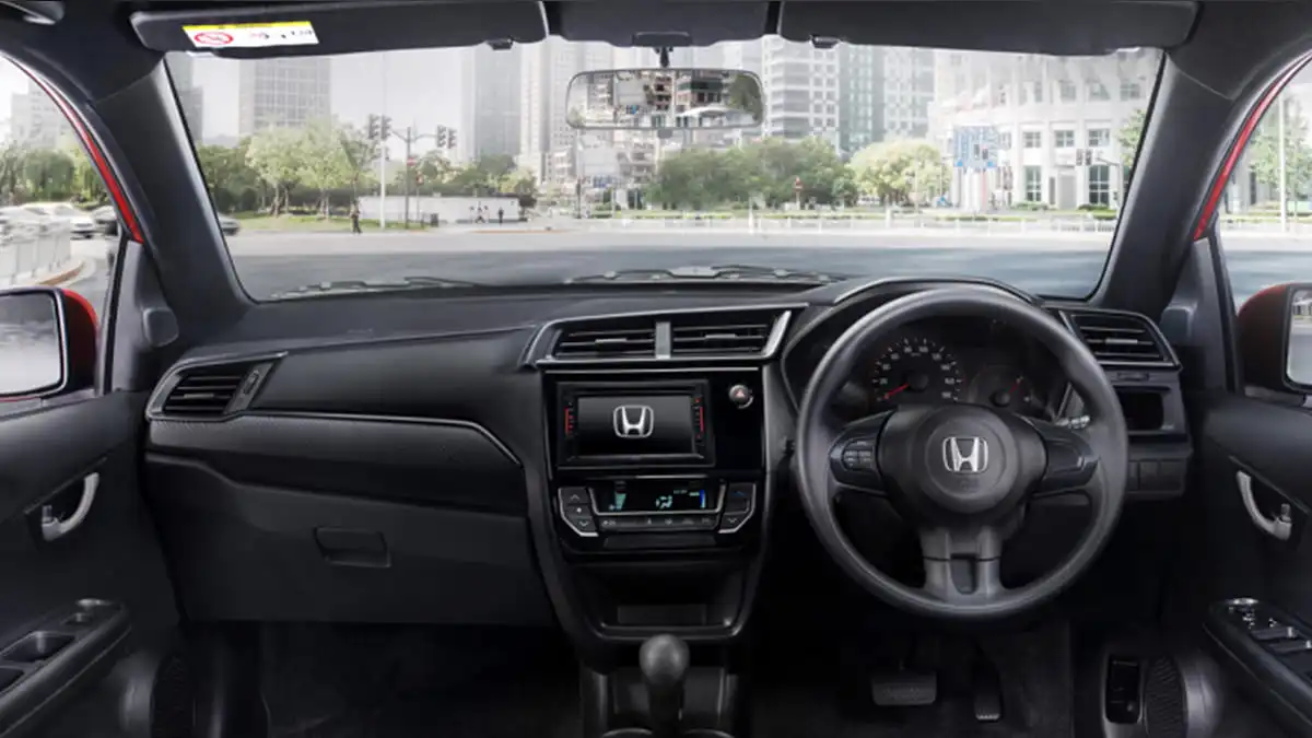 Dashboard Honda Brio Rental Mobil Tangerang