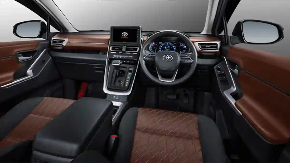 Dashboard Innova Zenix Q Hybrid Rental Mobil Surabaya