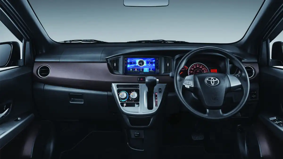 Dashboard Toyota Calya Rental Mobil Tangerang
