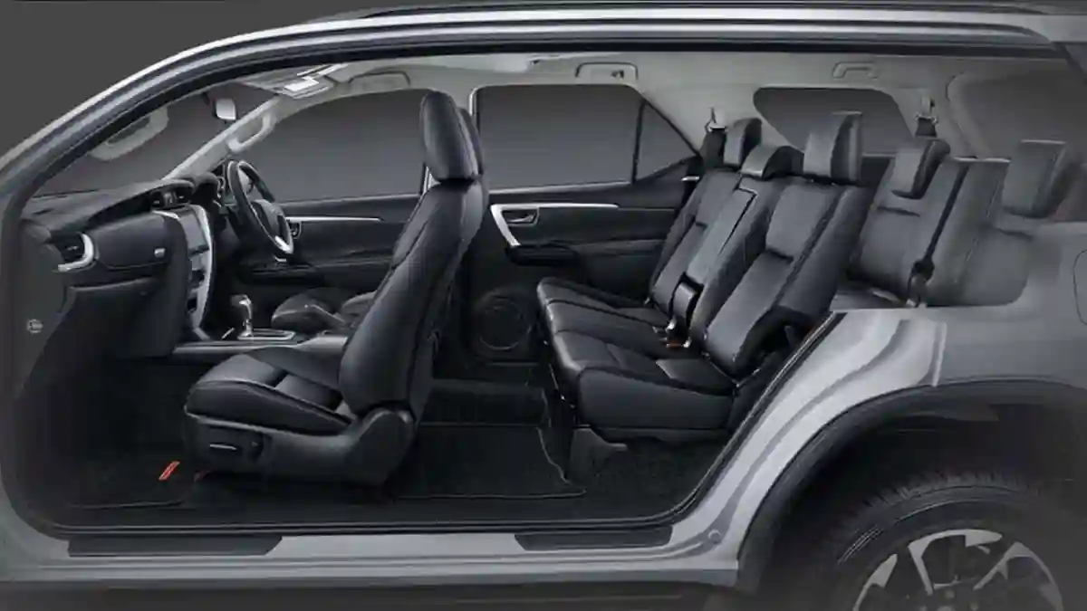 Interior Fortuner VRZ Rental Mobil Surabaya