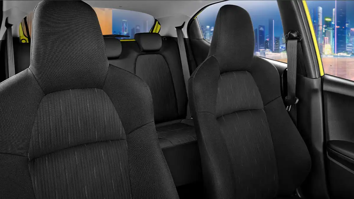 Interior Honda Brio Rental Mobil Tangerang