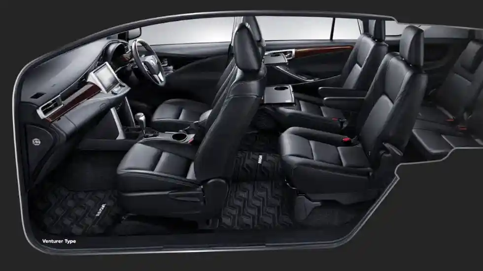 Interior Innova Venturer Rental Mobil Solo