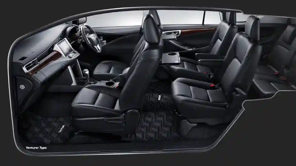 Interior Innova Venturer Rental Mobil Tangerang