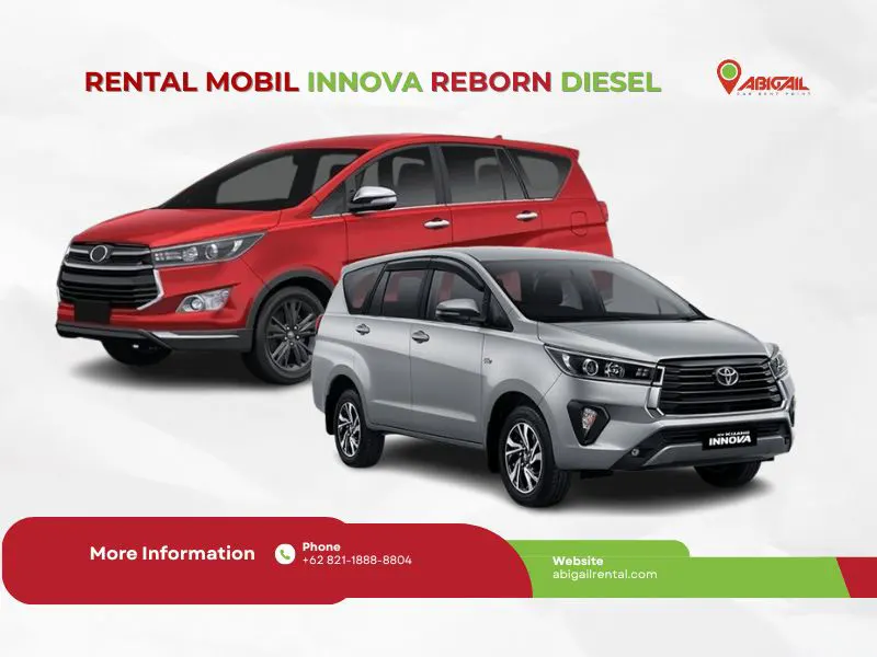 Sewa Mobil Innova Reborn Diesel Bandung