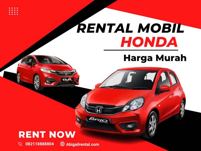 Rental Mobil Honda