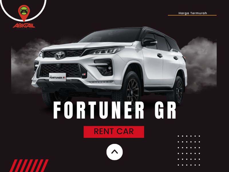 Sewa Mobil Fortuner GR