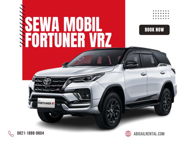 Sewa Mobil Fortuner VRZ