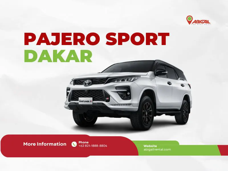 Rental Mobil Pajero Sport Dakar Bandung