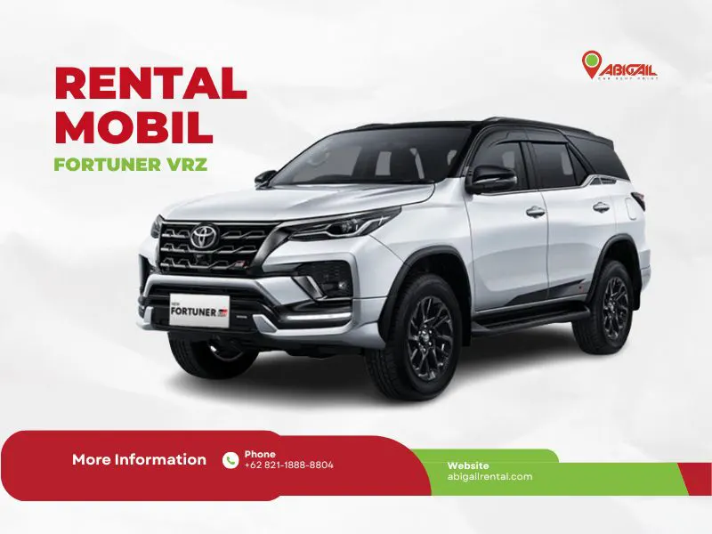 Rental Mobil Fortuner VRZ Rental Mobil Fortuner VRZ