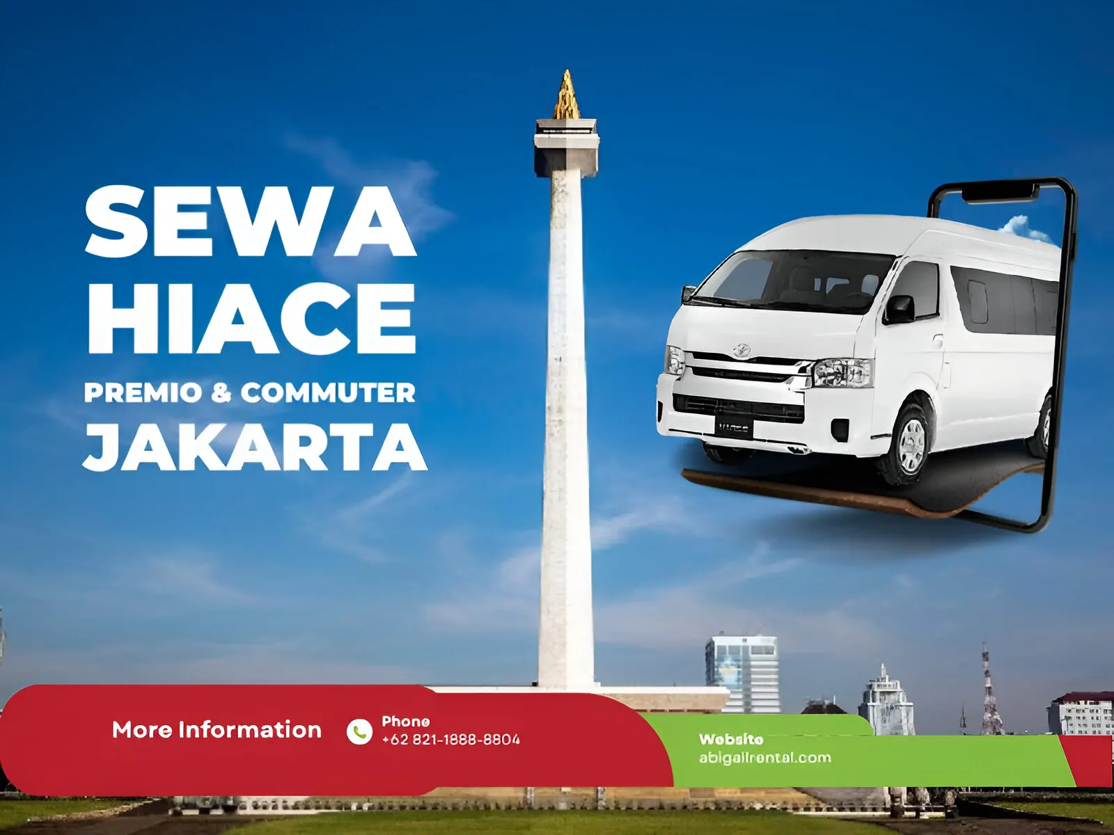 Rental Mobil Hiace Jakarta