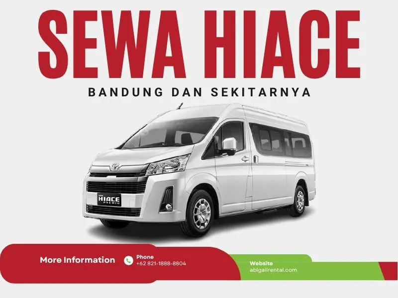 Sewa Hiace Bandung dan Sekitarnya Sewa Hiace Bandung dan Sekitarnya