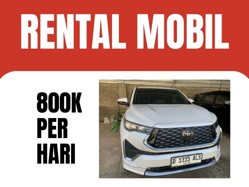 Harga Rental Mobil Innova Zenix Bandung