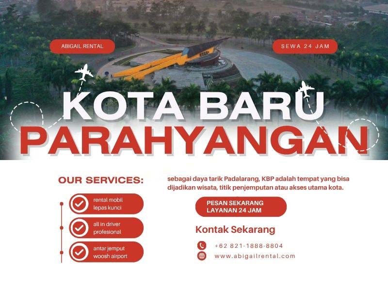 Rental Mobil Padalarang Kota Baru Parahyangan