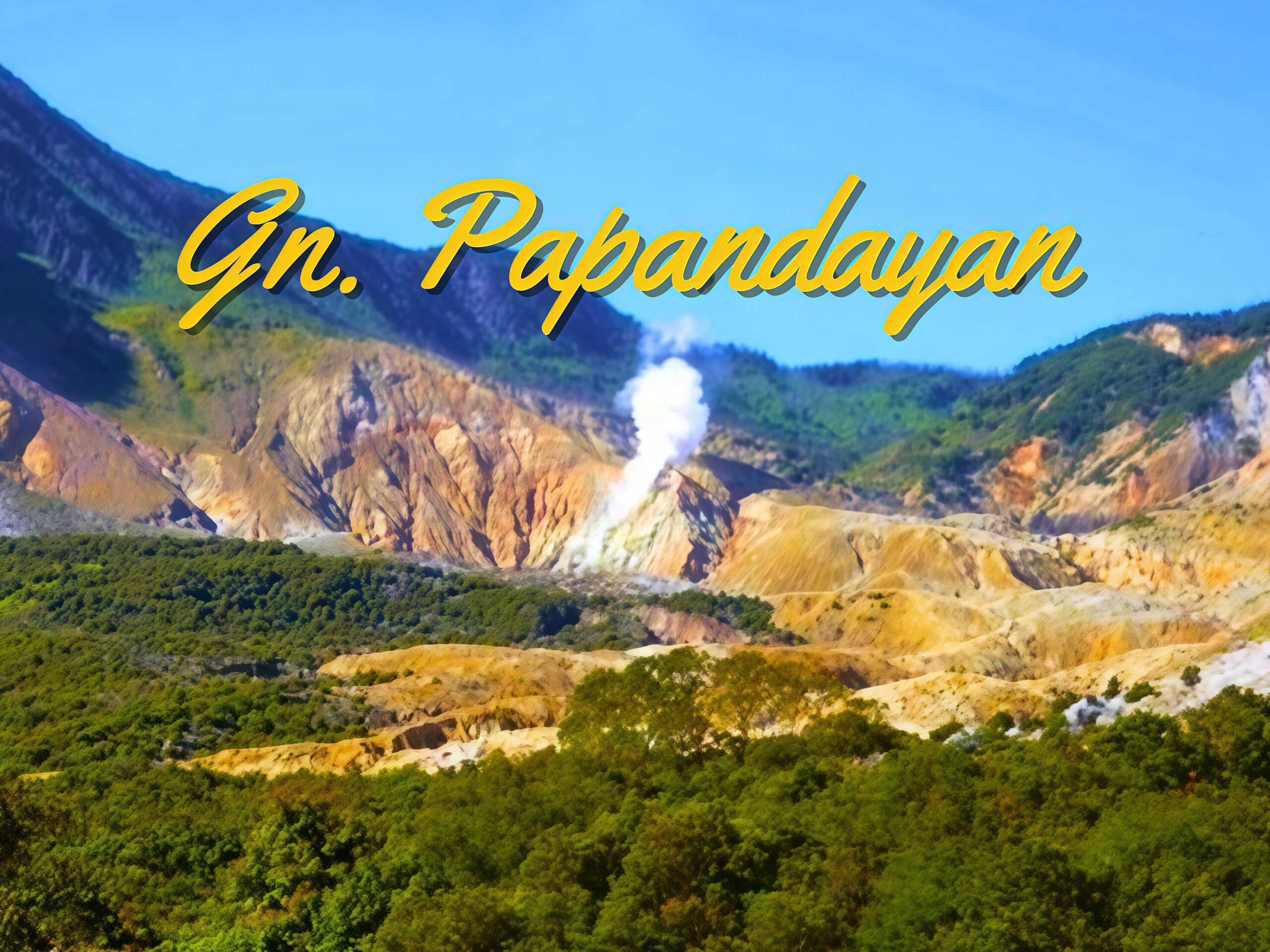 Gunung Papandayan Rental Mobil Garut