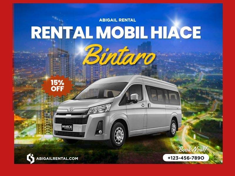 Sewa Mobil Hiace Tangerang Selatan
