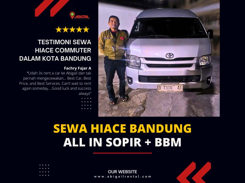Sewa Mobil Hiace All Di Bandung