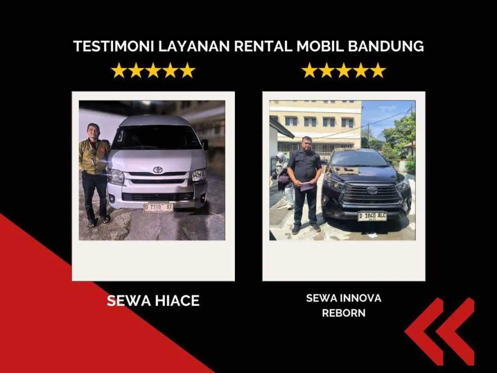 Testimoni Layanan Rental Mobil Bandung