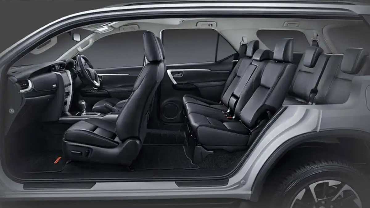 Interior Fortuner VRZ Rental Mobil KBP