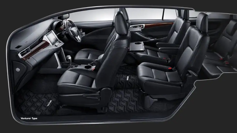 Interior Innova Venturer Rental Mobil KBP