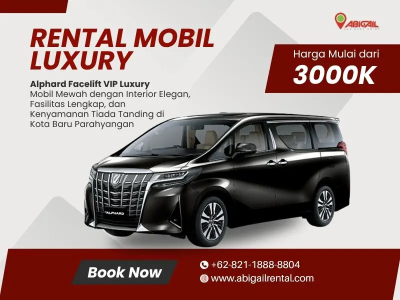 Kota Baru Parahyangan Rental Mobil Alphard Luxury