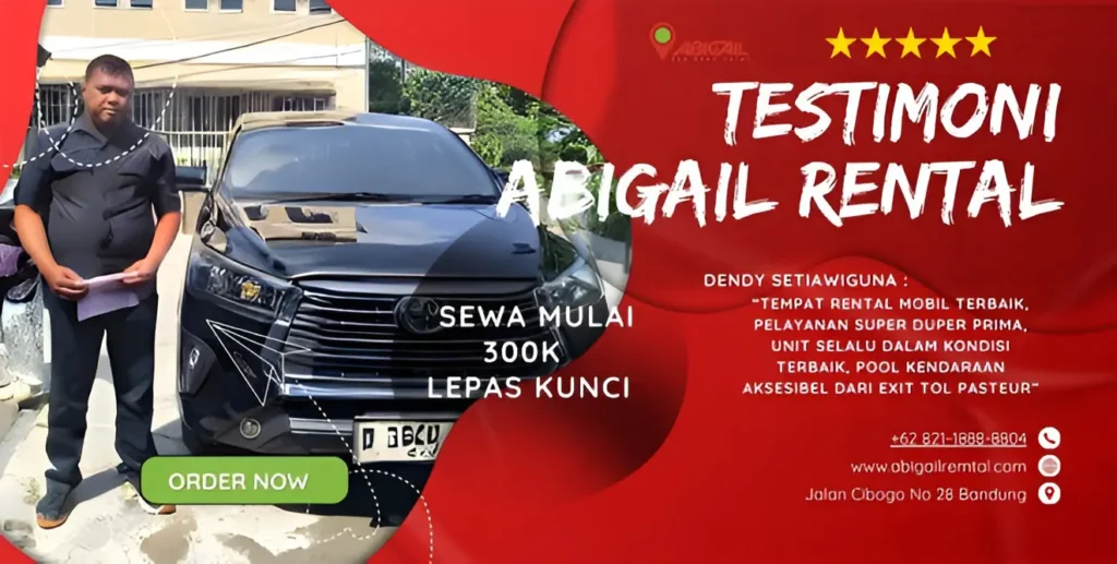 Testimoni Rental Mobil Bandung Testimoni Rental Mobil Bandung