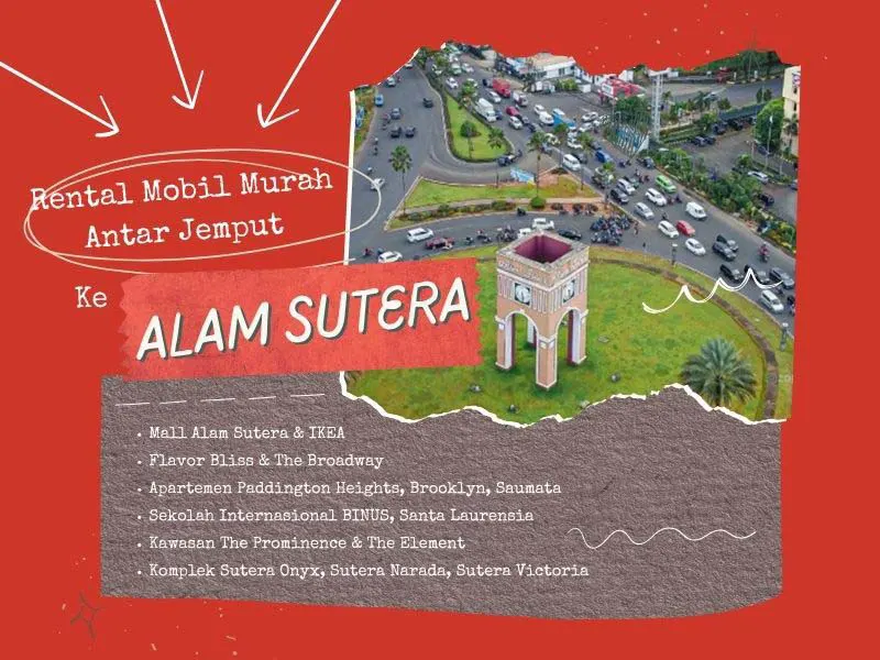 Rental Mobil Antar Jemput Tangerang Selatan