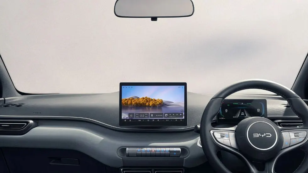 Dashboard Rental mobil BYD Atto 1 Bandung